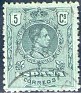 Spain 1909 Alfonso XIII 5 CTS Verde Edifil 268. españa 1909 268. Subida por susofe